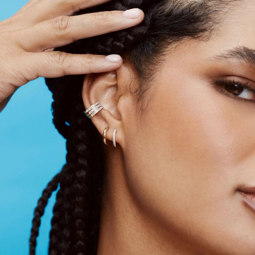 Diamond Ear Cuff by Eriness - At Present Jewelry