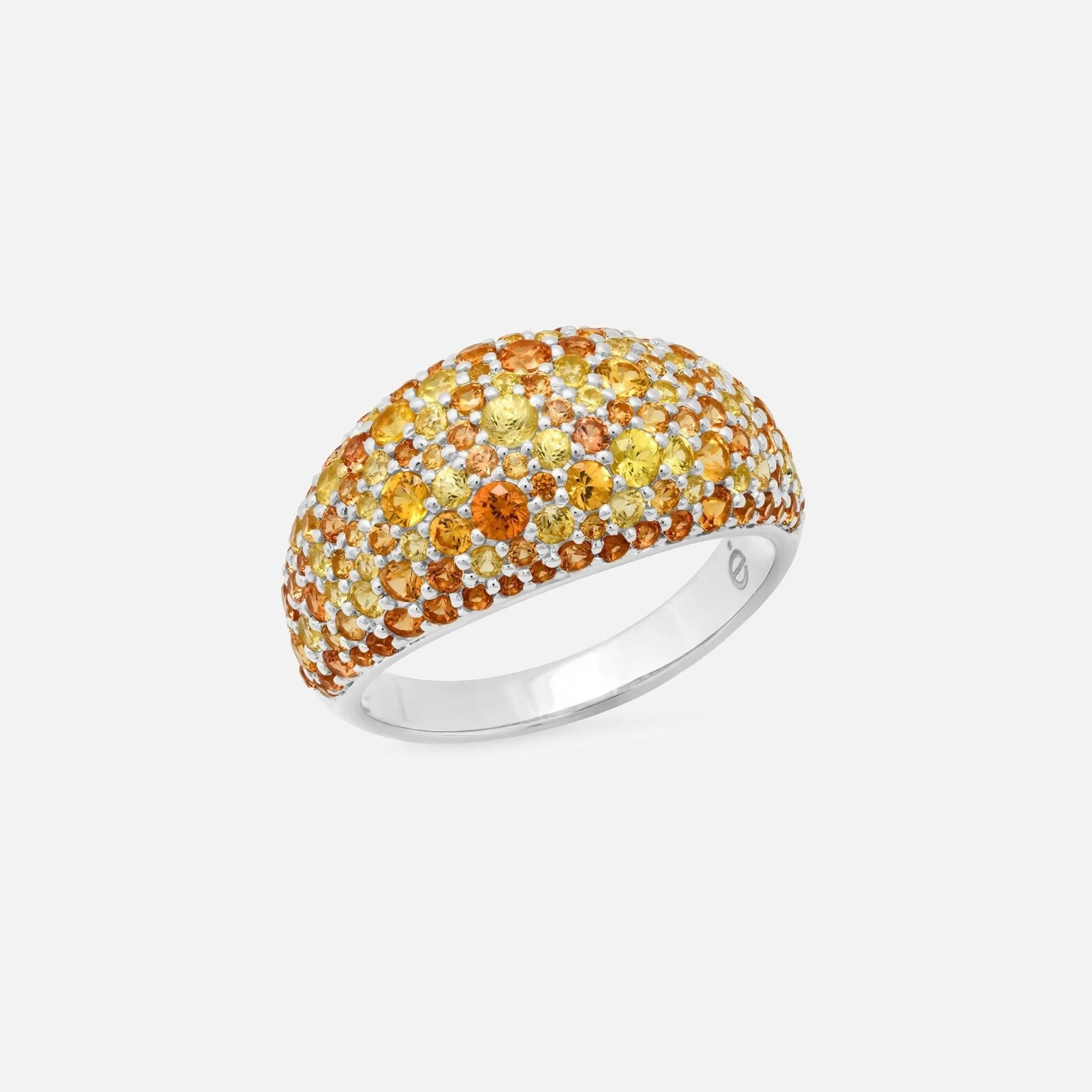 Ombré Sunburst Cocktail Ring - At Present