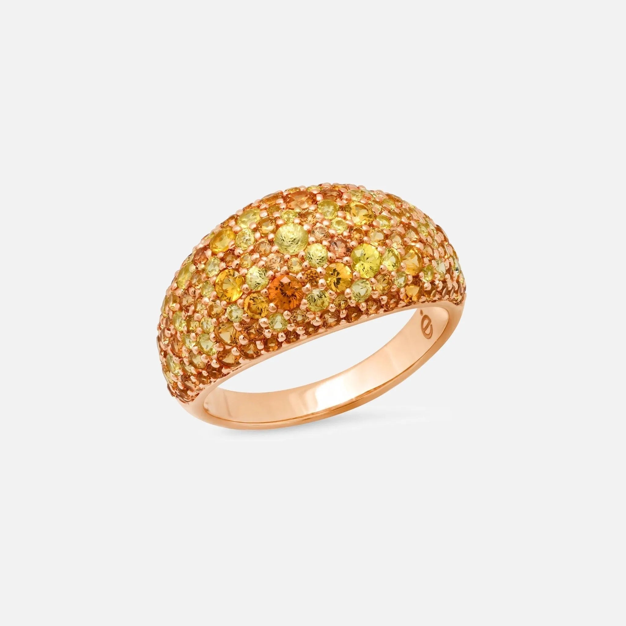 Ombré Sunburst Cocktail Ring - At Present