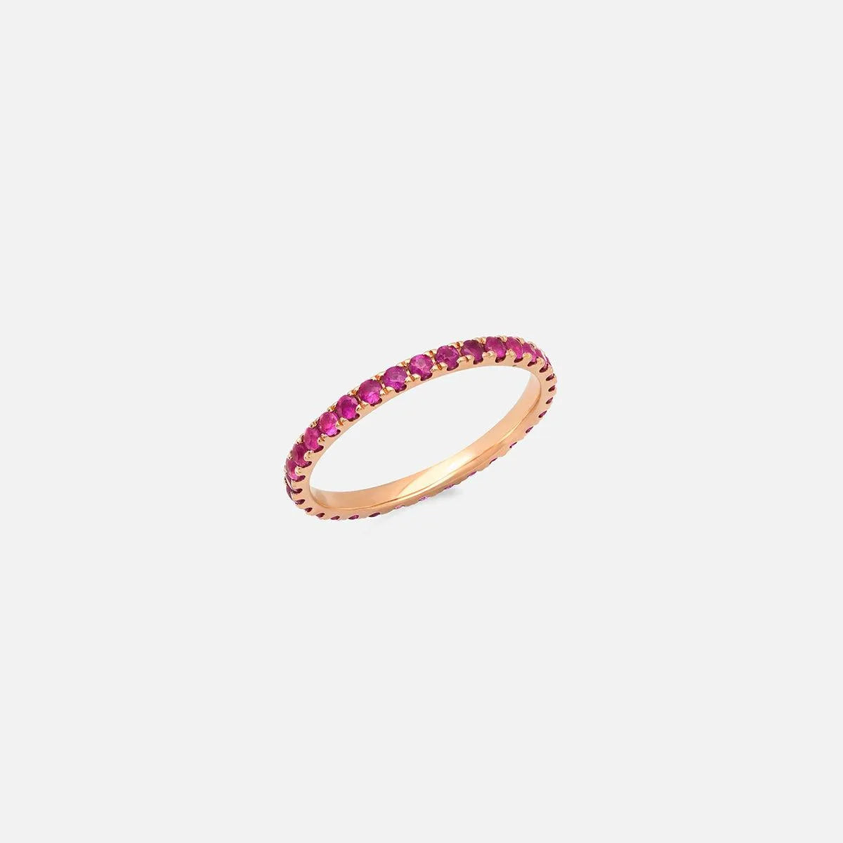 Standard Ruby Eternity Band - At Present