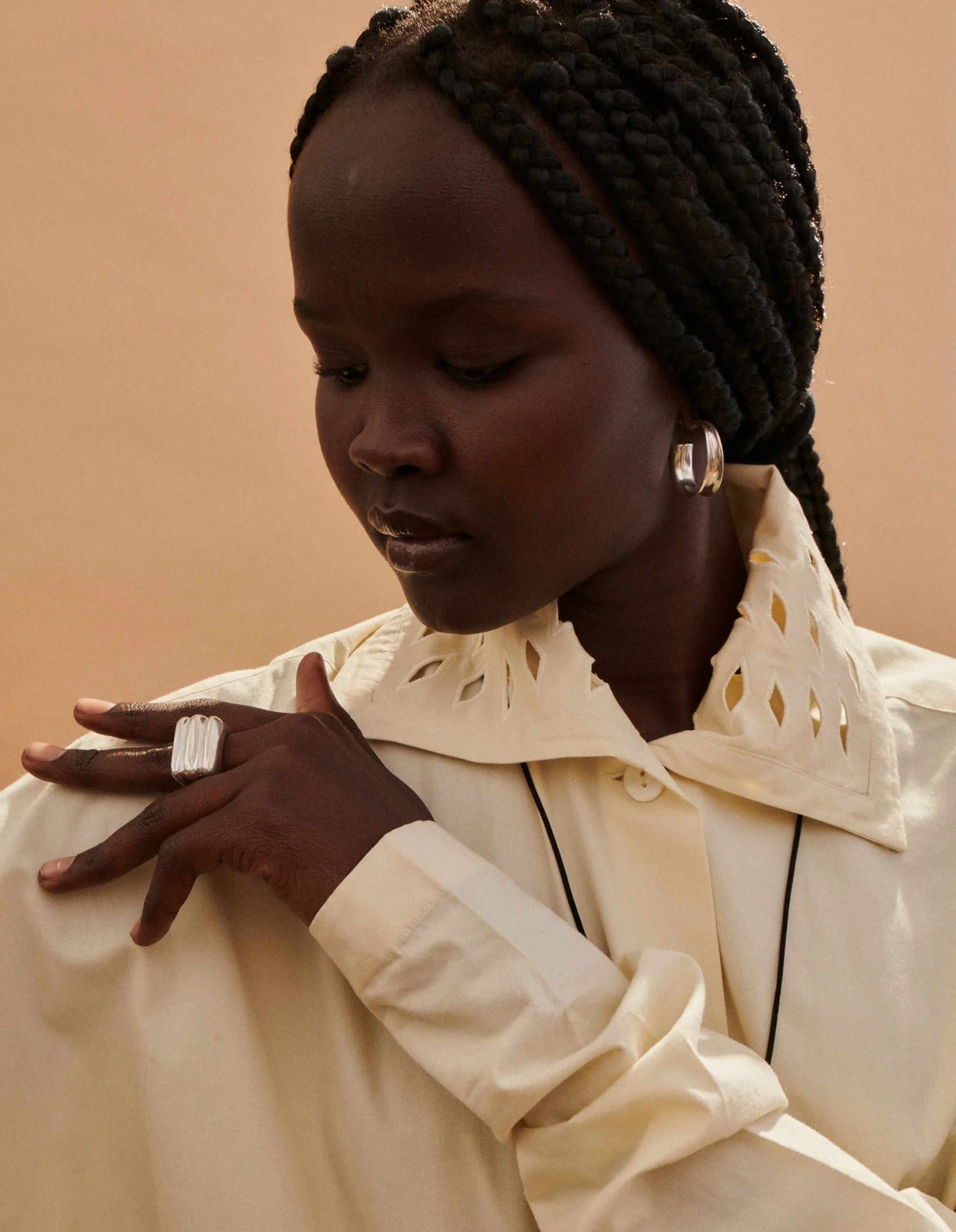 Granite Ring by Ariana Boussard-Reifel - At Present Jewelry