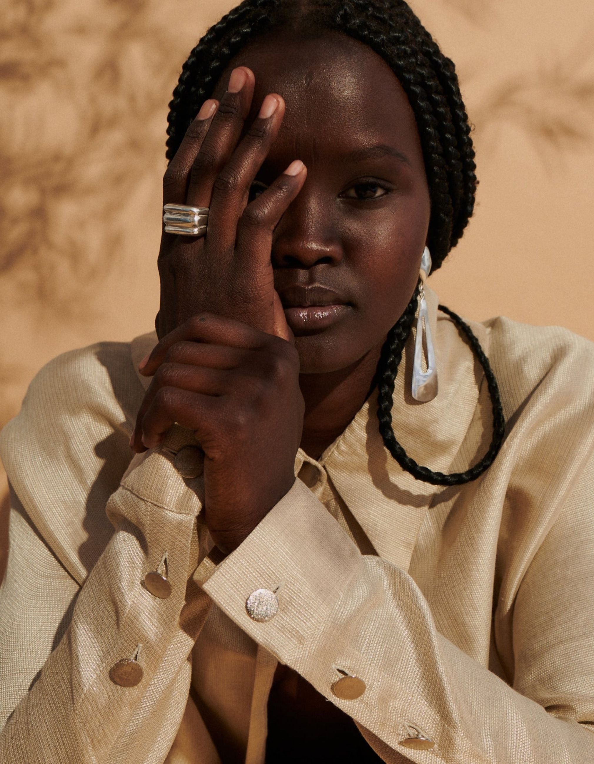 Granite Ring by Ariana Boussard-Reifel - At Present Jewelry