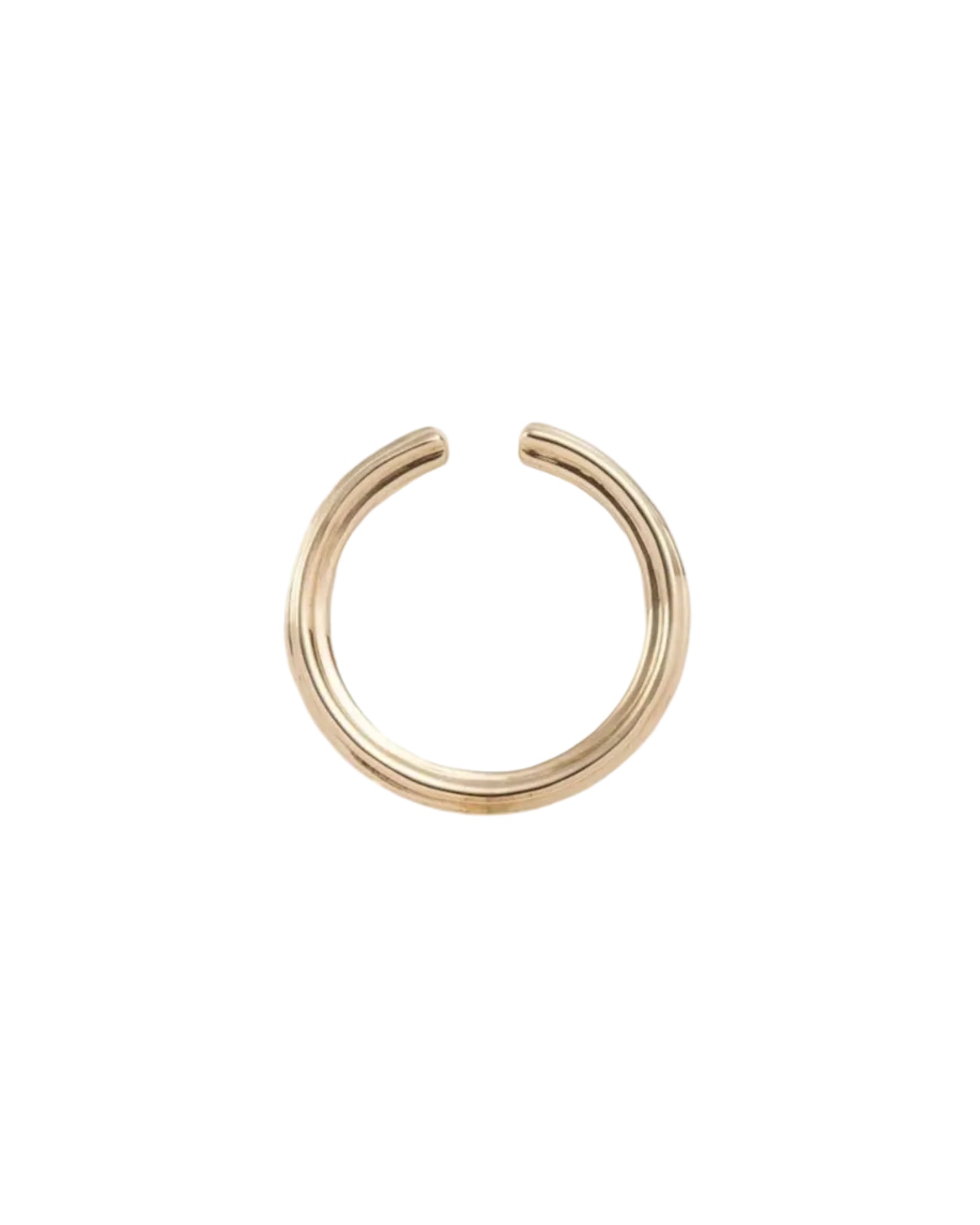 Large Dune Round Ear Cuff by Hirotaka - At Present Jewelry