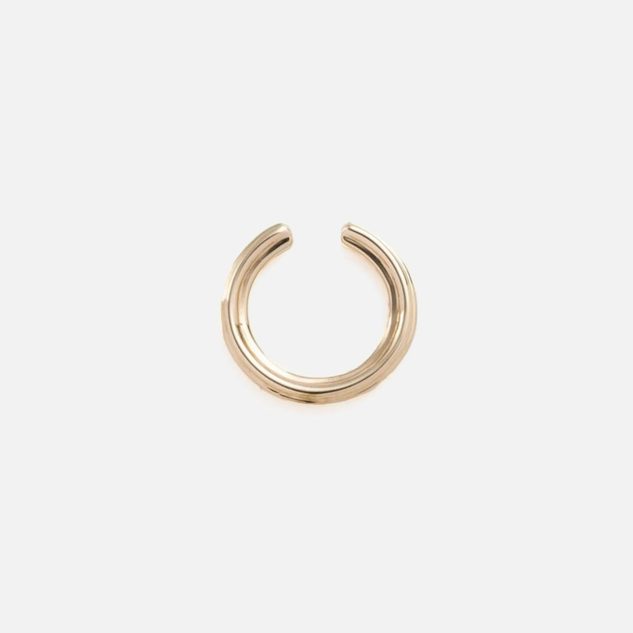 Small Dune Round Ear Cuff - At Present