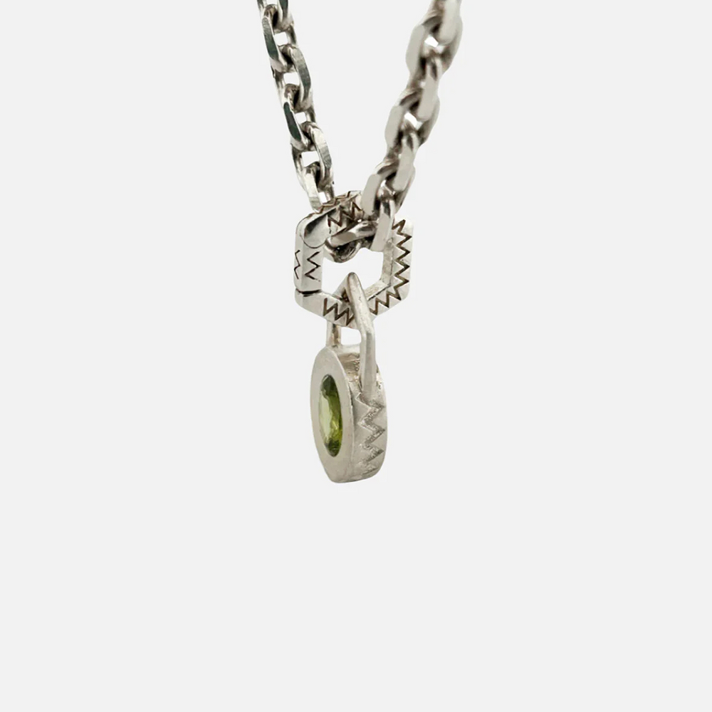 Mini Epitome Pendant, Peridot by ELIBURCH - At Present Jewelry