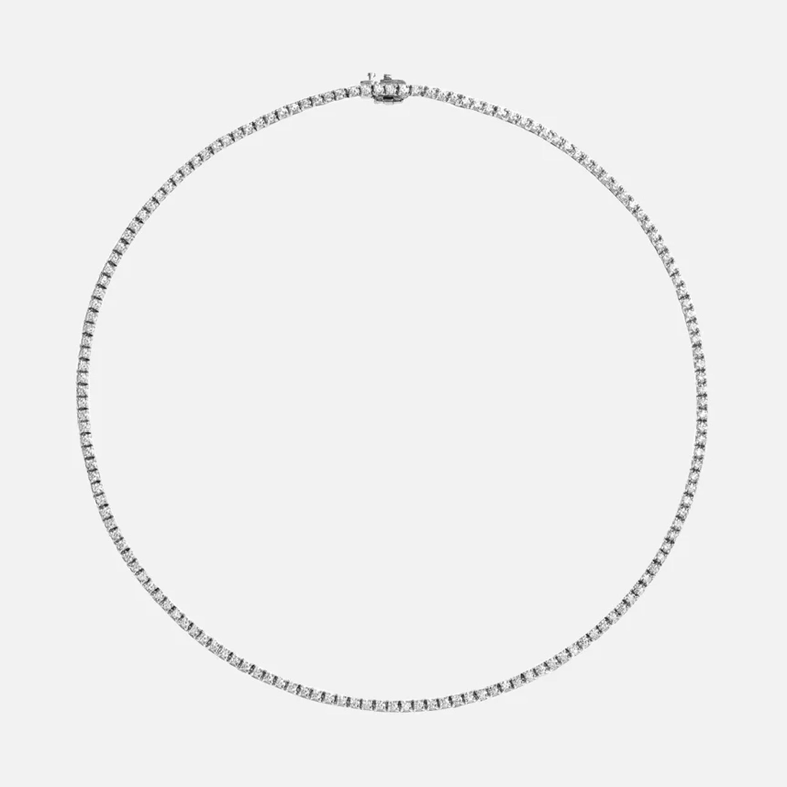 Diamond Tennis Necklace, 3.25ct - At Present