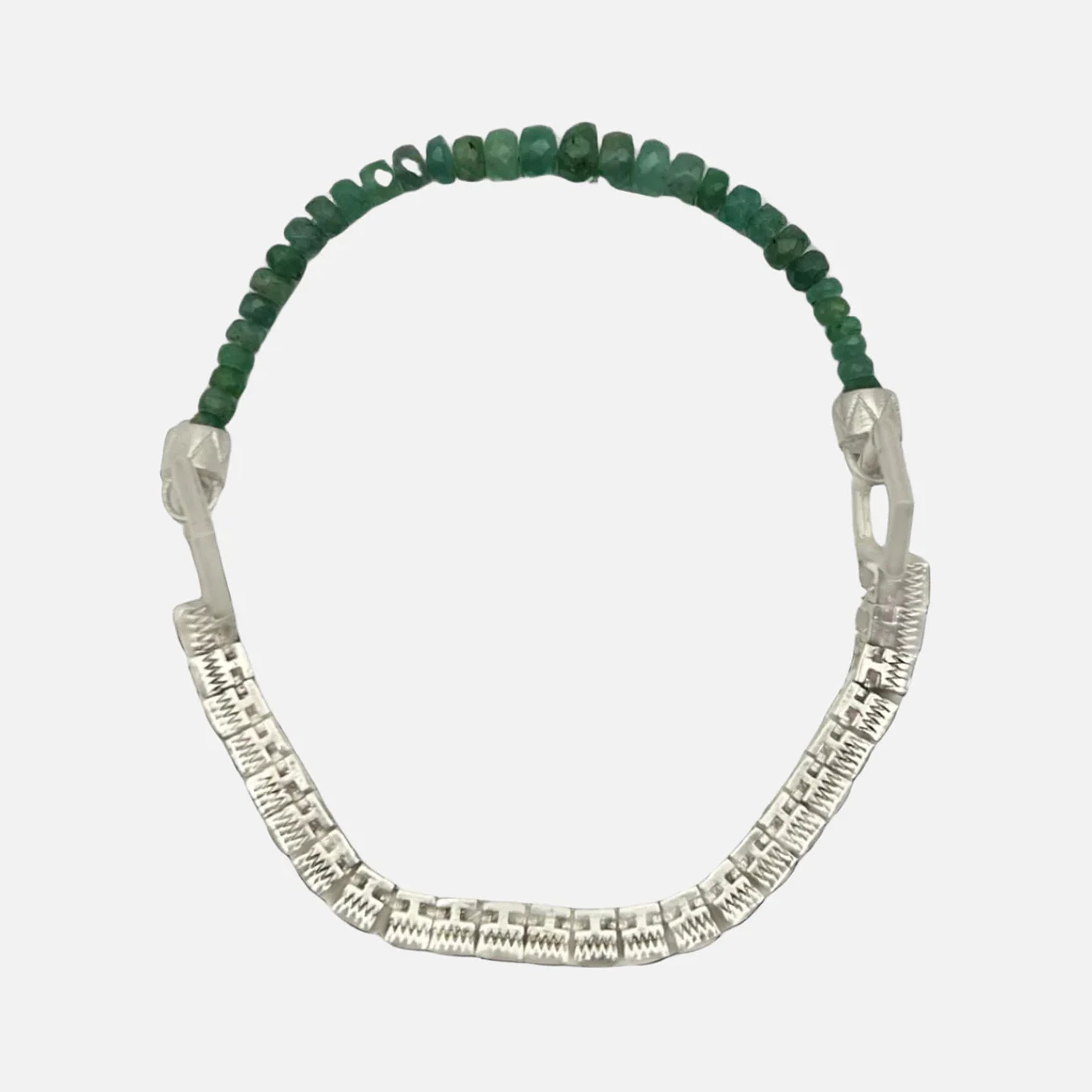 Chameleon Bracelet, Emerald - At Present Jewelry