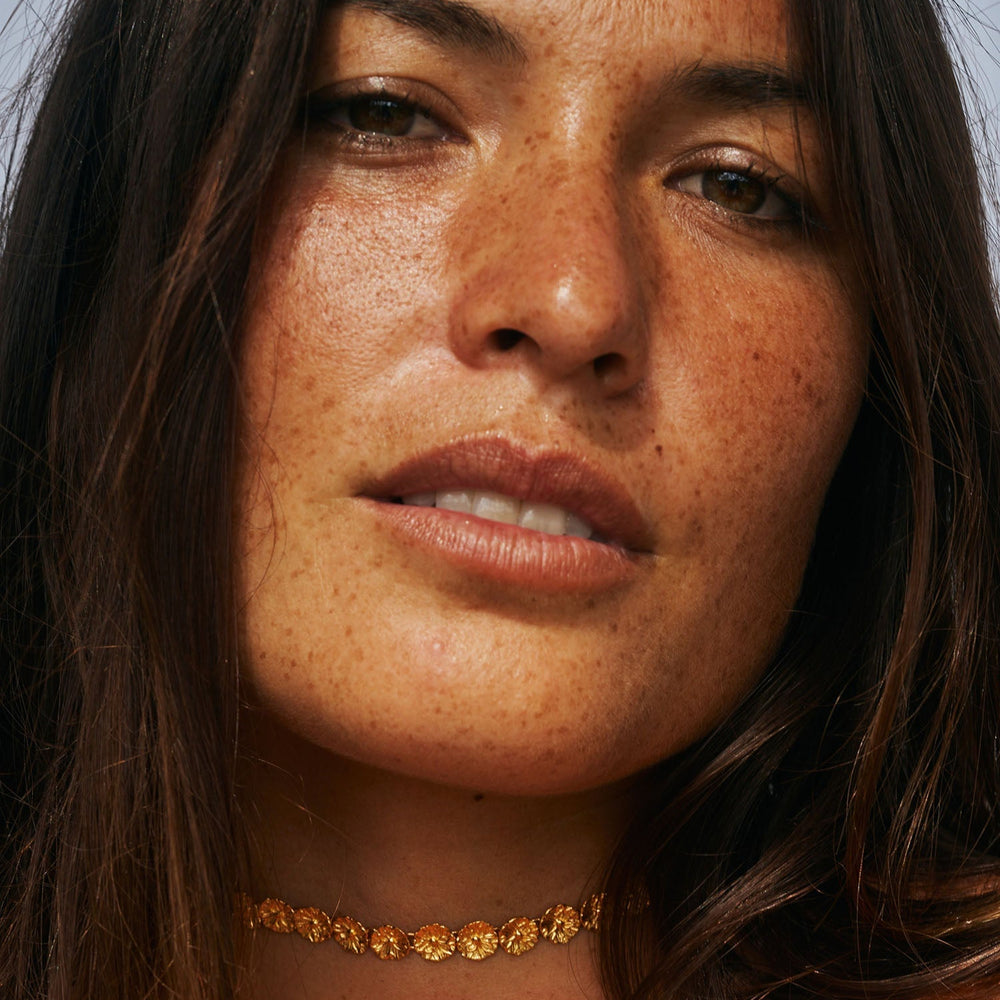 LP Ensemble Choker, Gold by Carina Hardy - At Present Jewelry