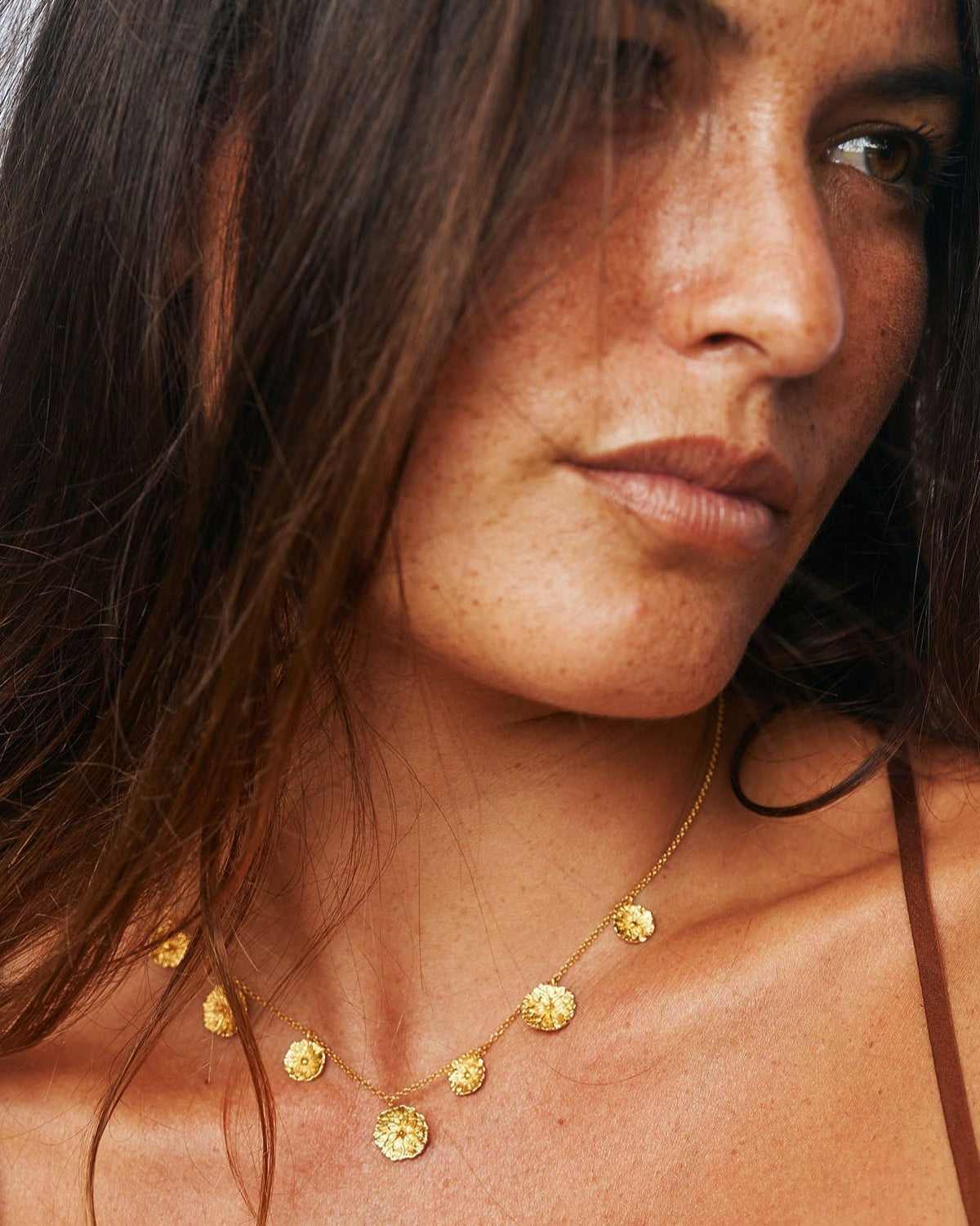 LP Shaker Necklace by Carina Hardy - At Present Jewelry