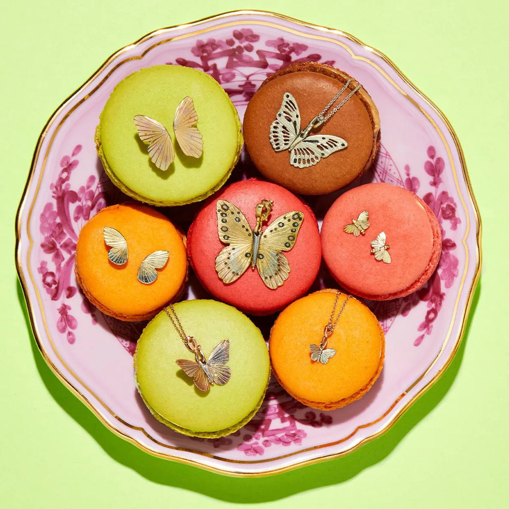 Baby Monarch Necklace by James Banks Design - At Present Jewelry