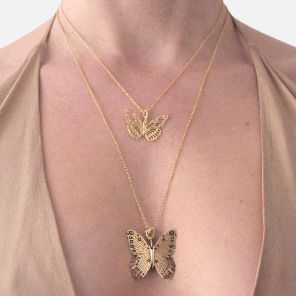 Goliath Birdwing Necklace by James Banks Design - At Present Jewelry