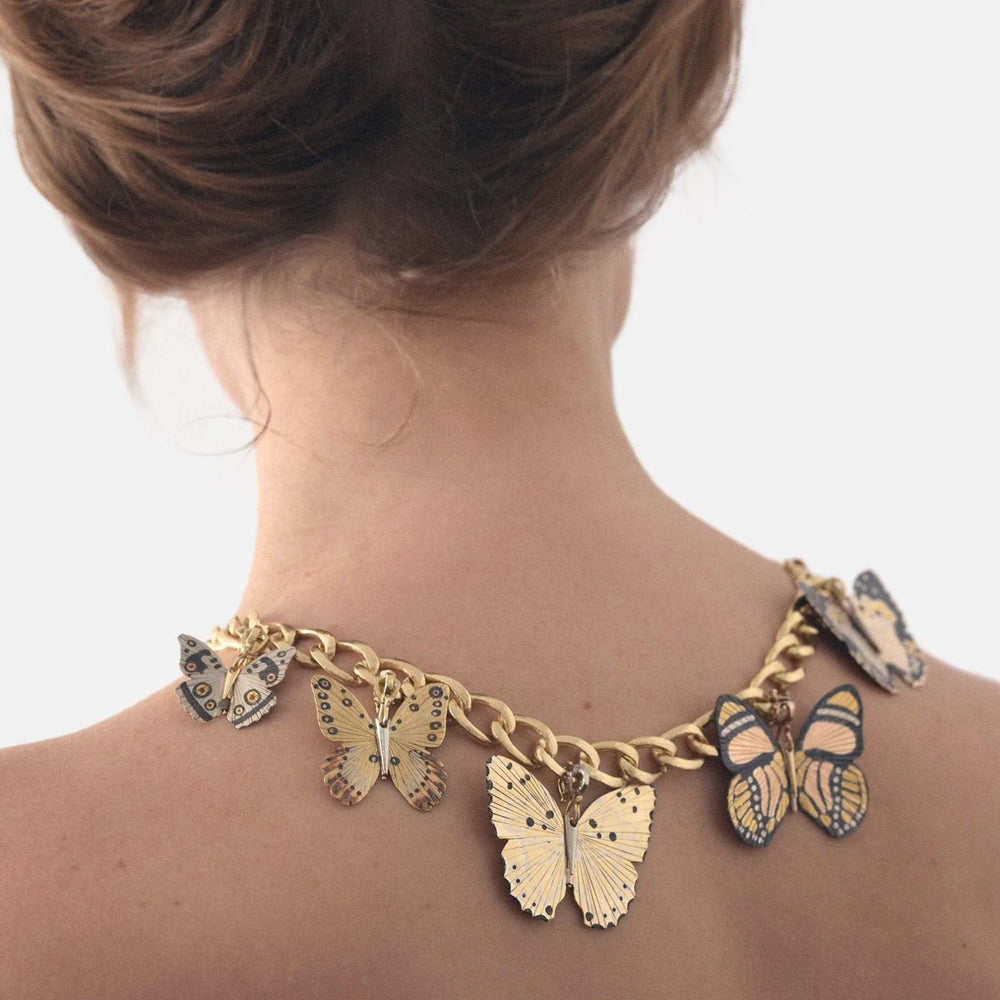 Goliath Birdwing Necklace by James Banks Design - At Present Jewelry