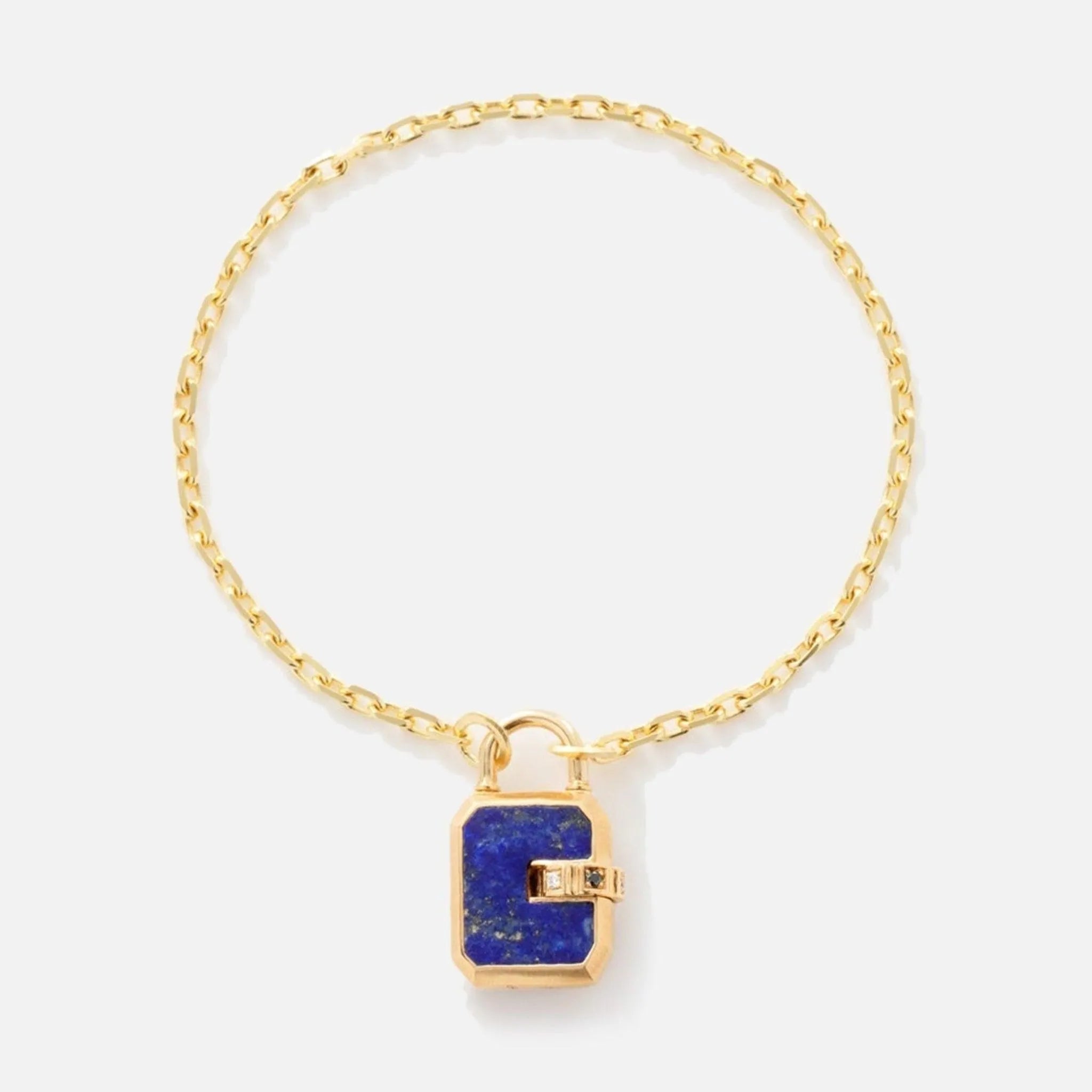 Mini Padlock, Lapis - At Present