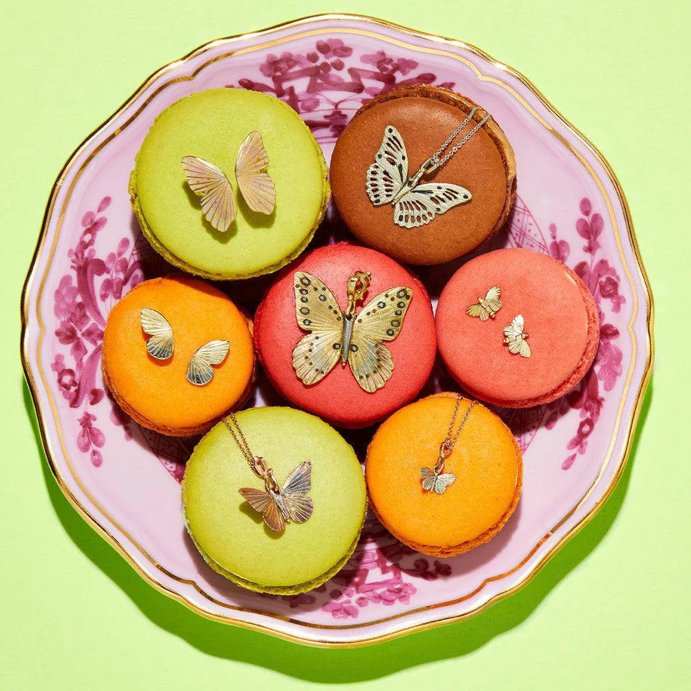 Tiny Baby Asterope Studs by James Banks Design - At Present Jewelry