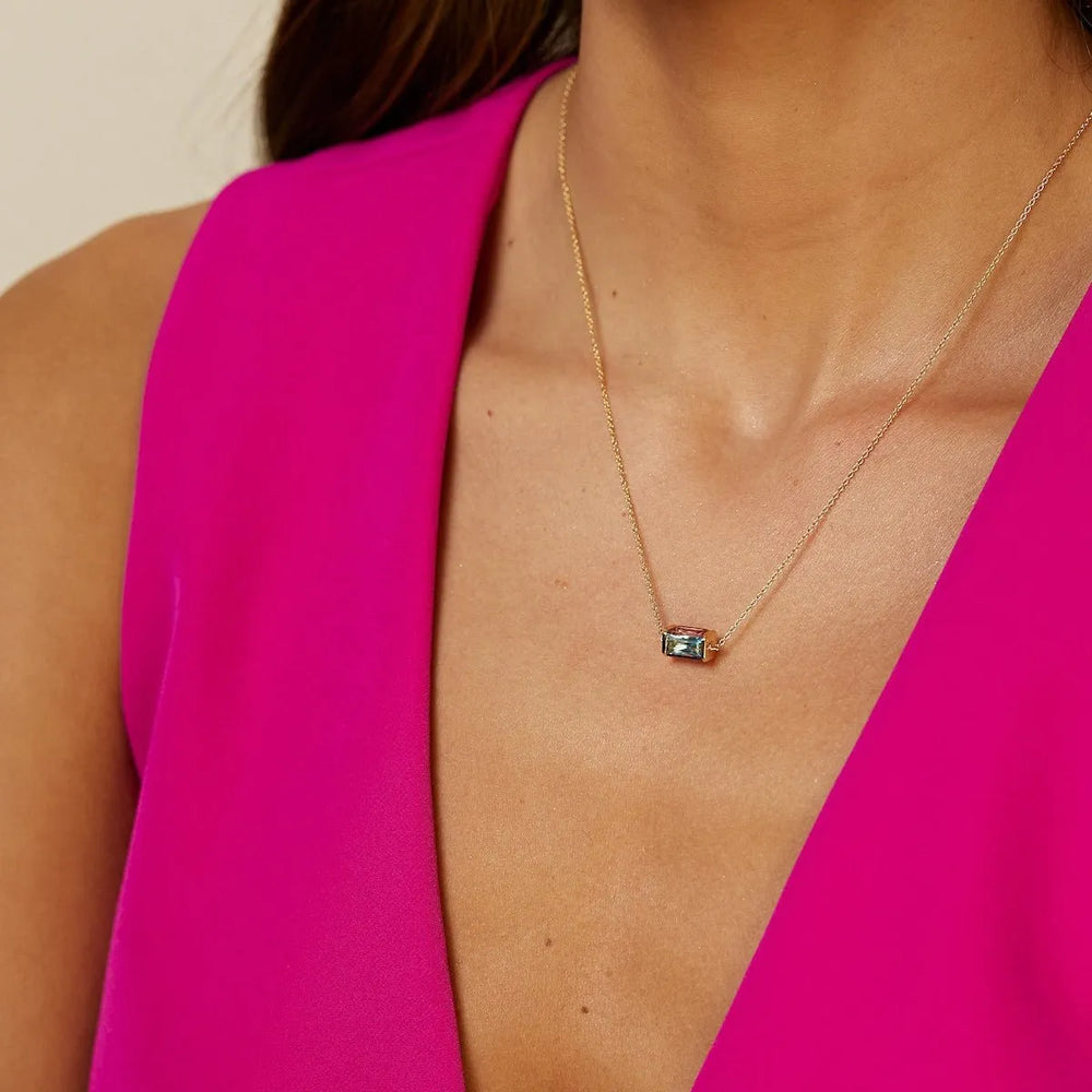 Chroma Illusion Pendant Necklace by Jennifer DeMoro Jewelry - At Present Jewelry