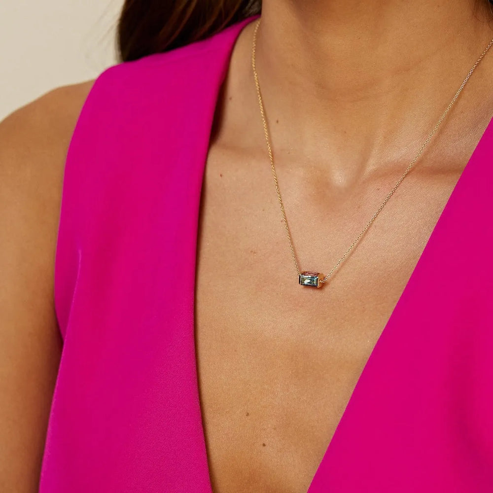 Chroma Illusion Pendant Necklace by Jennifer DeMoro Jewelry - At Present Jewelry