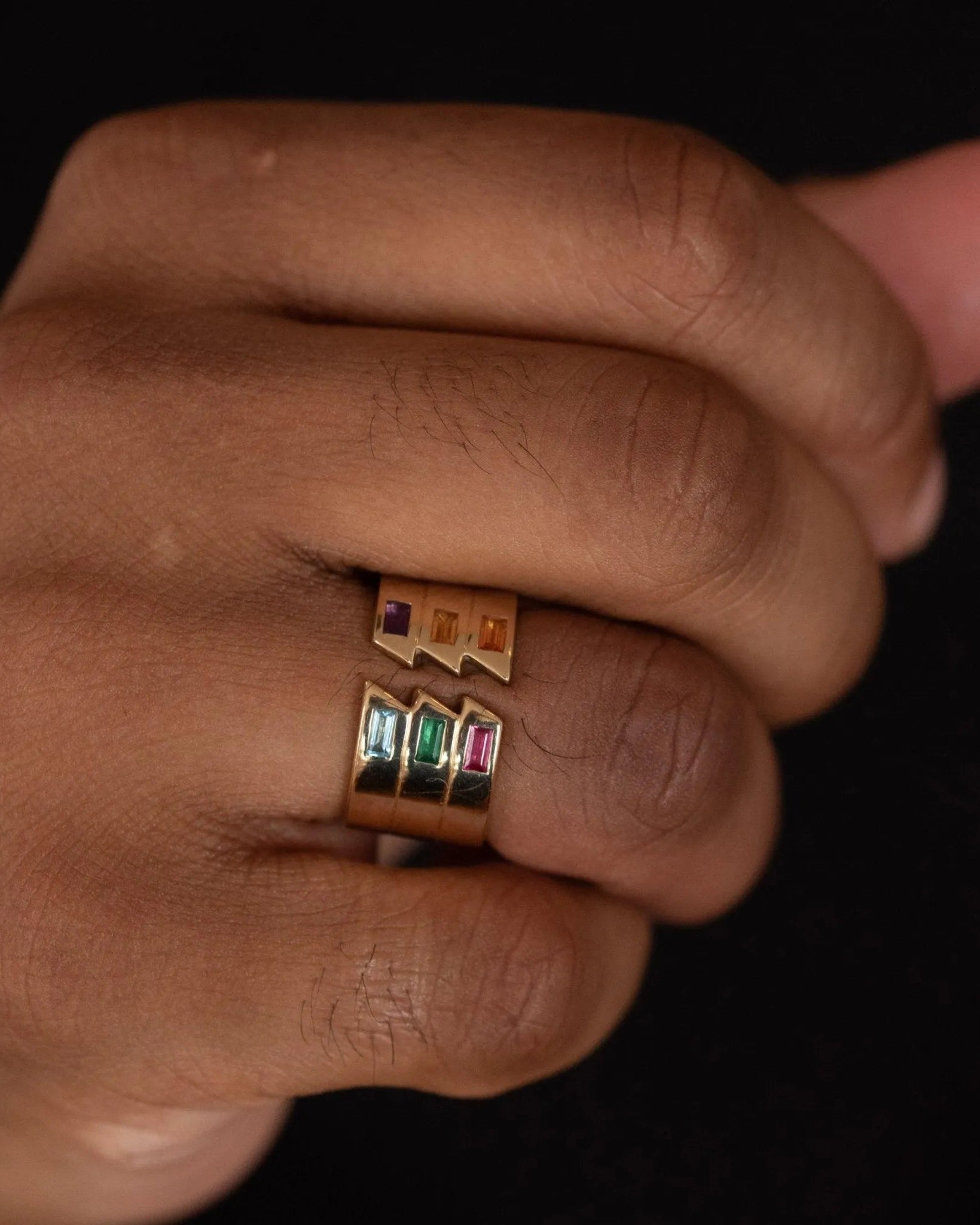 Orli Cigar Band Ring by Jennifer DeMoro Jewelry - At Present Jewelry
