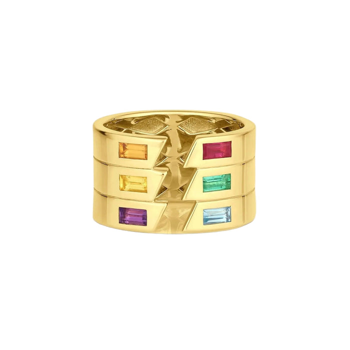 Orli Cigar Band Ring by Jennifer DeMoro Jewelry - At Present Jewelry