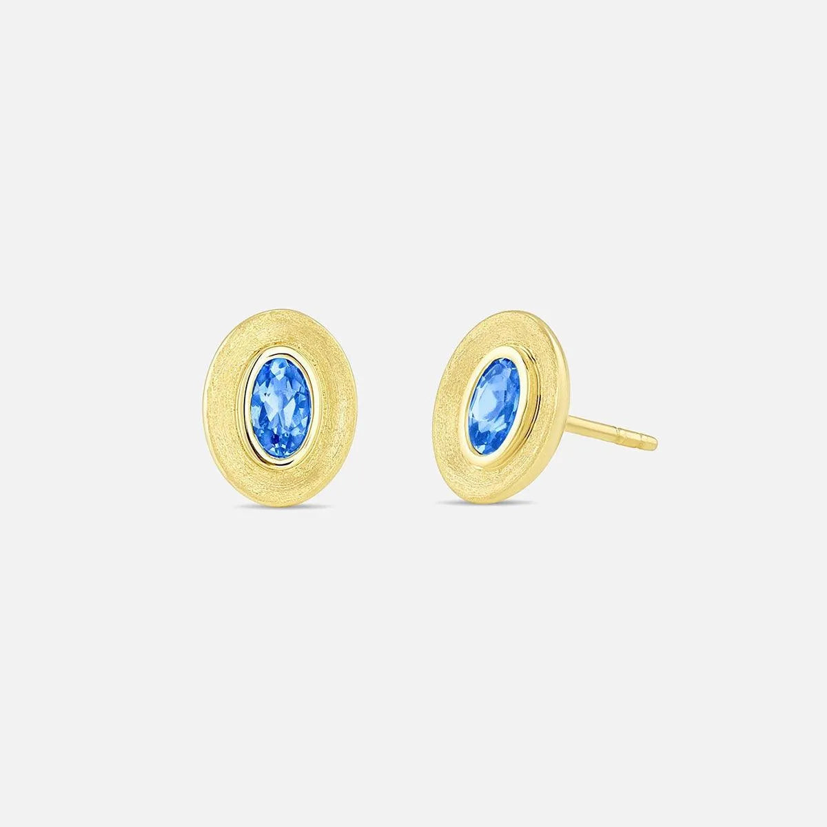 Stardust Oval Studs - At Present