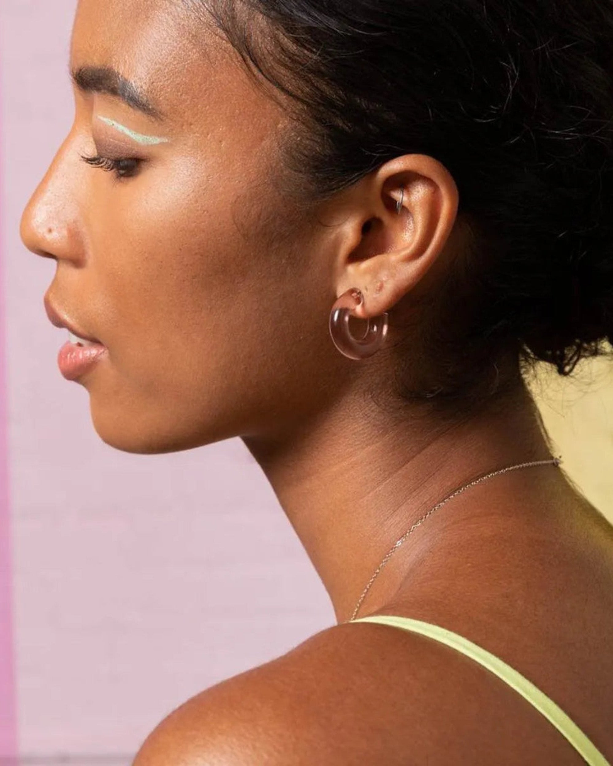 Mini Hoop Earrings by KEANE - At Present Jewelry