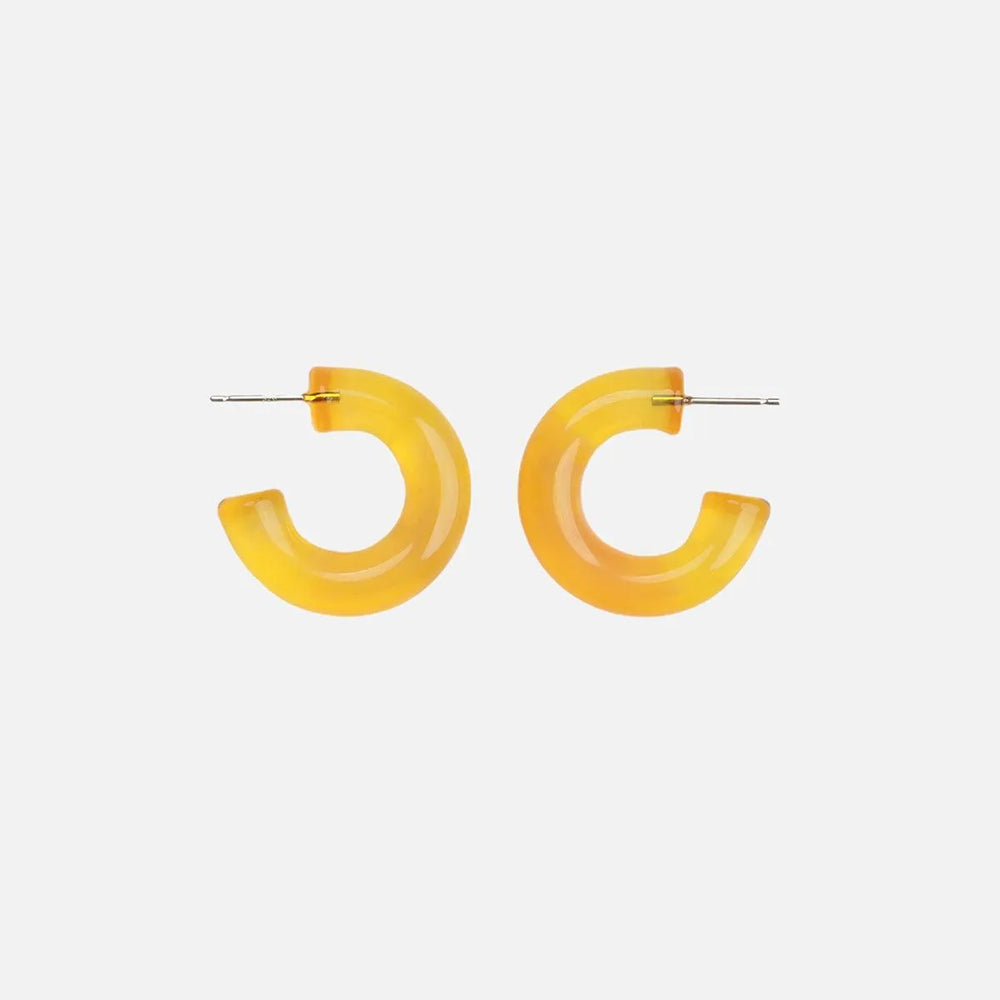 Mini Hoop Earrings by KEANE - At Present Jewelry