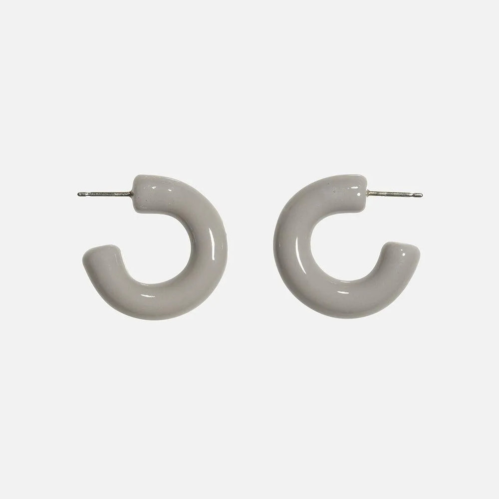 Mini Hoop Earrings by KEANE - At Present Jewelry