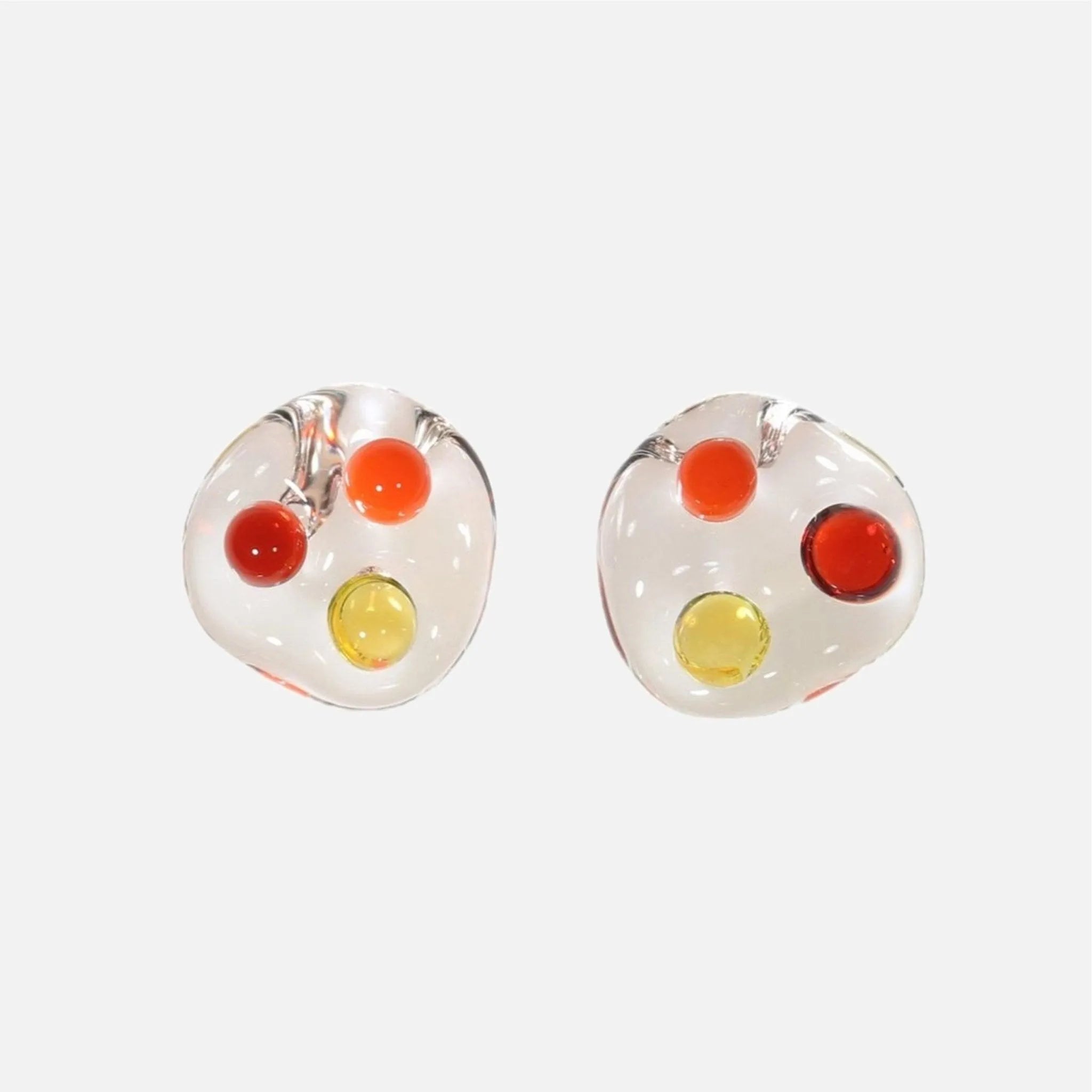 Three Sphere Earrings - At Present