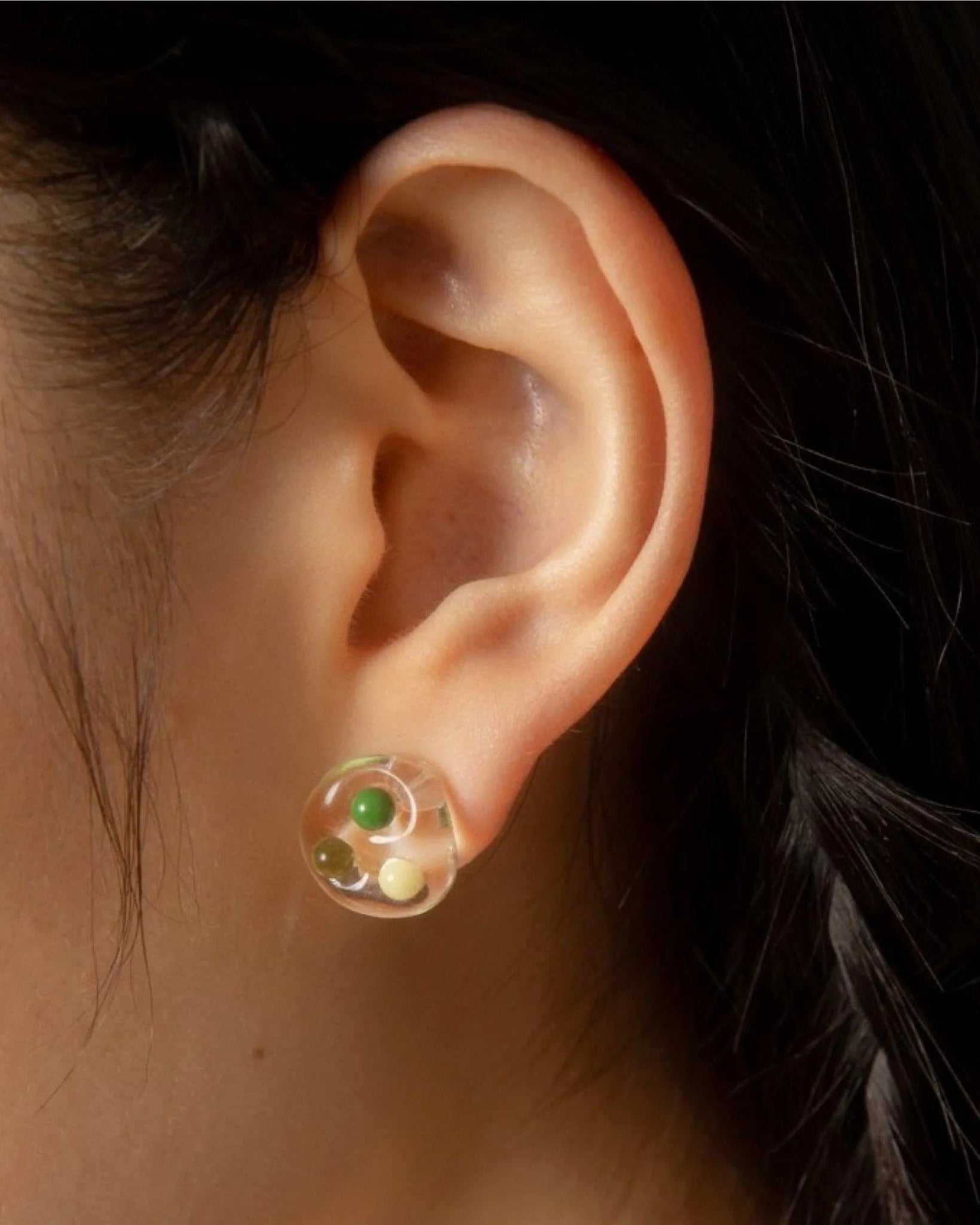 Three Sphere Earrings by KEANE - At Present Jewelry