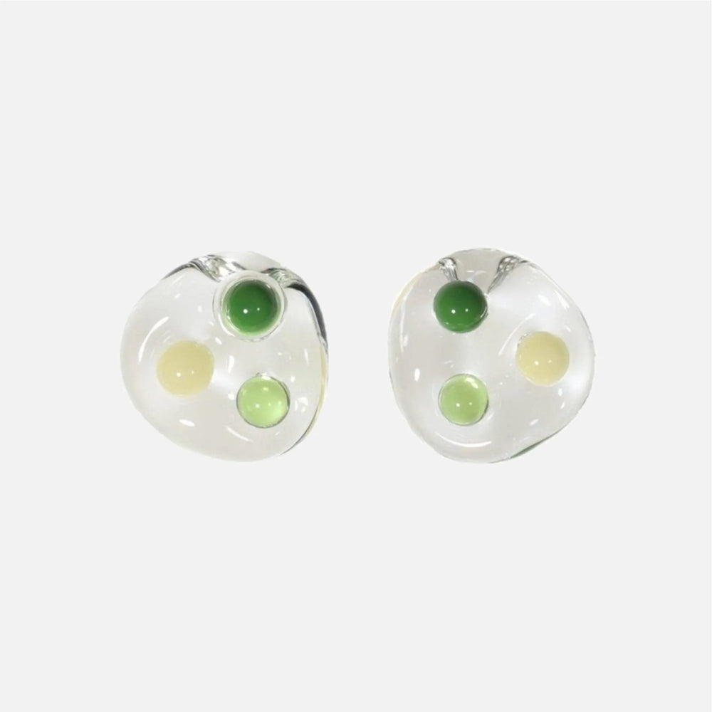 Three Sphere Earrings by KEANE - At Present Jewelry