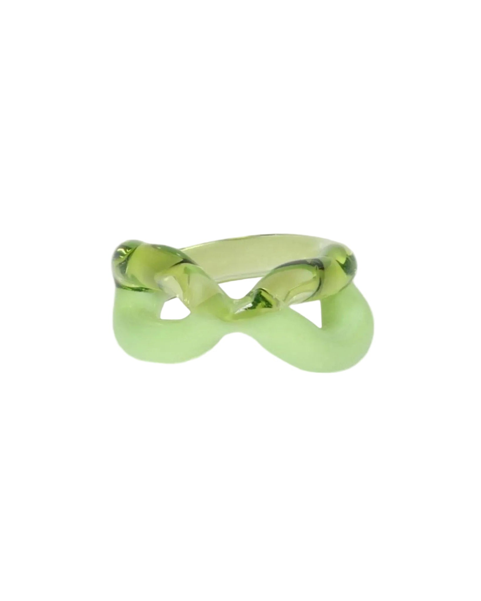Two Tone Ribbon Ring by KEANE - At Present Jewelry