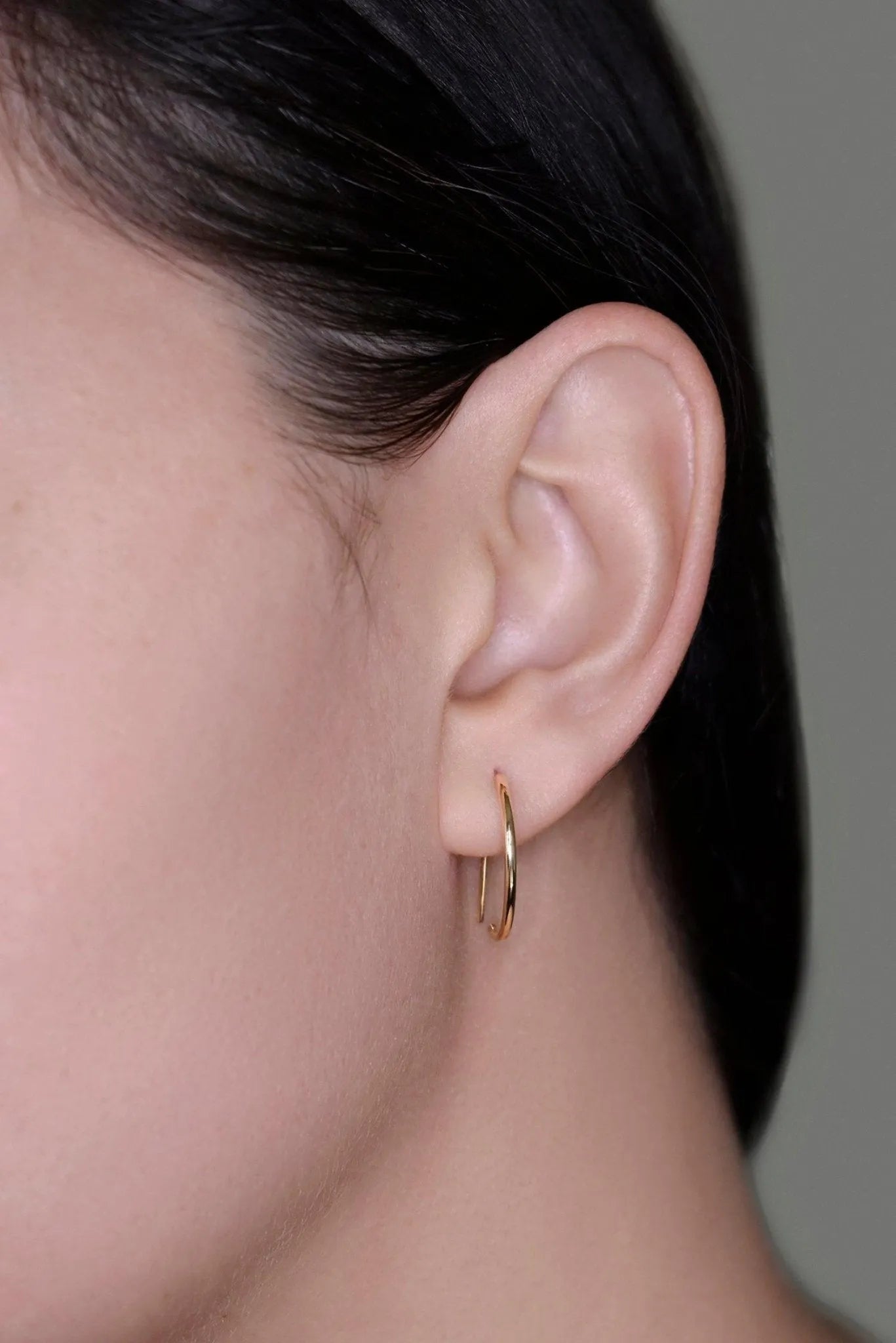 Medium Demi Hoop Earring - At Present