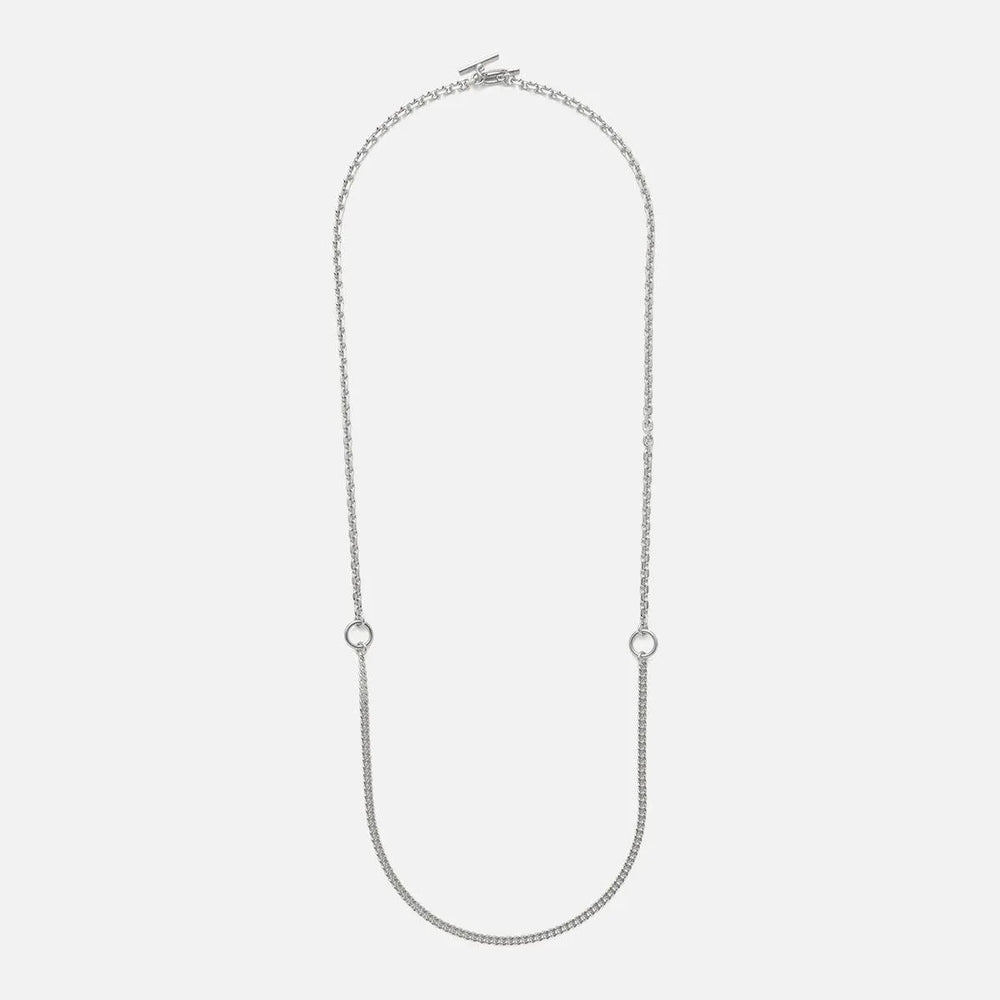 3 Way Necklace in Silver by Lady Grey - At Present Jewelry