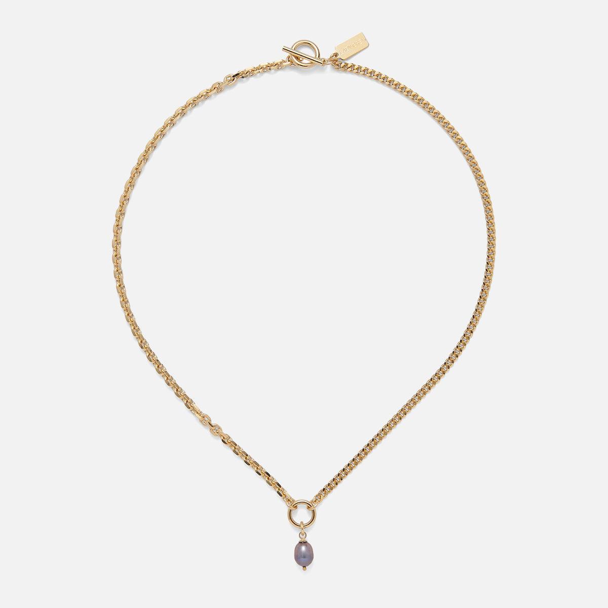 Duo Chain Necklace in Gold - At Present