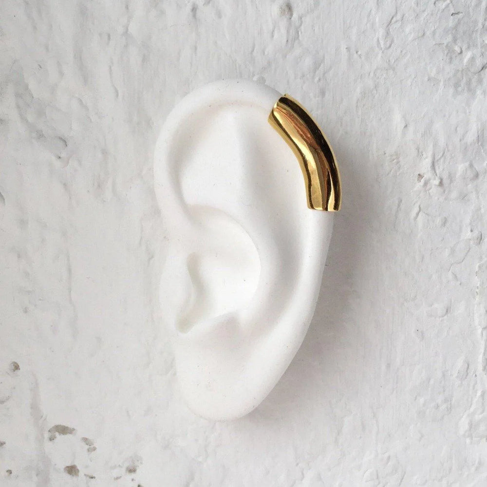 Helix Ear Cuff in Gold by Lady Grey - At Present Jewelry