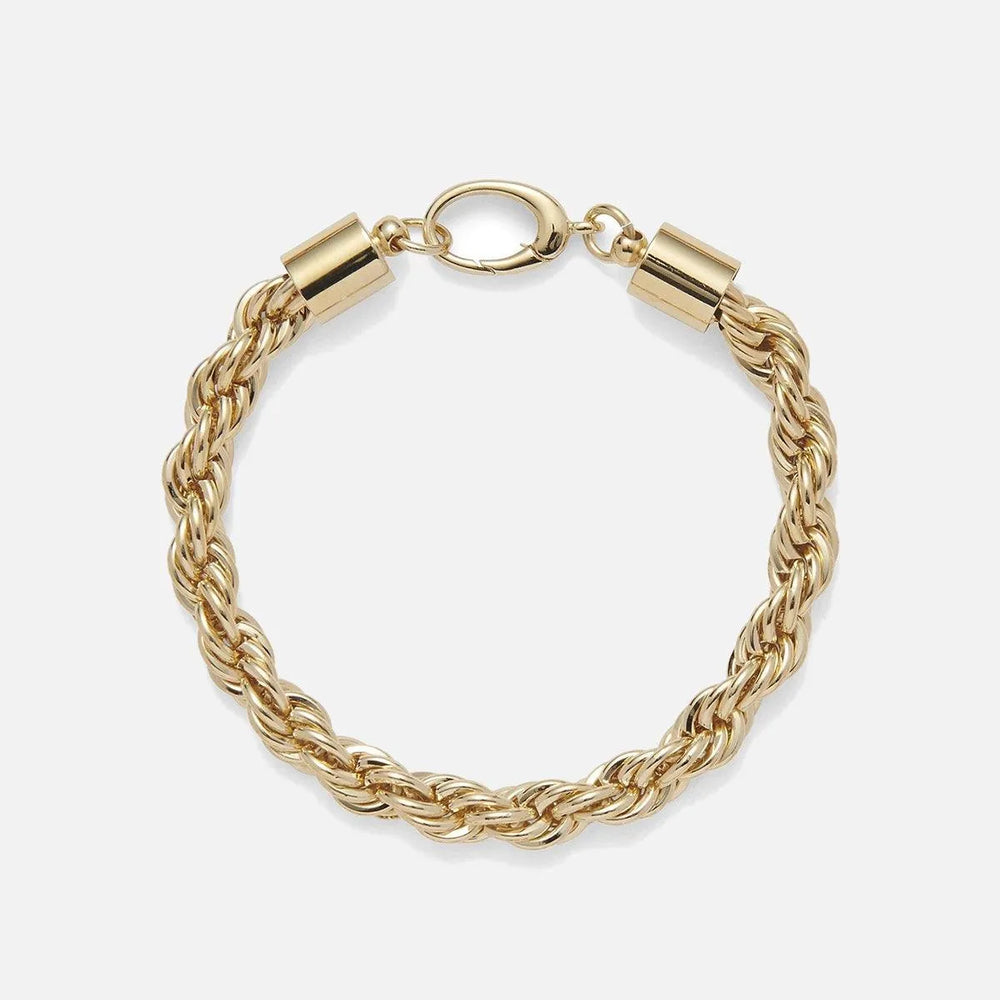 XL Rope Chain Bracelet in Gold by Lady Grey - At Present Jewelry