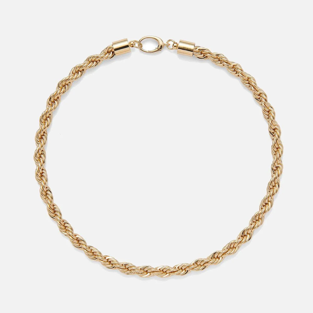 XL Rope Chain Necklace in Gold by Lady Grey - At Present Jewelry