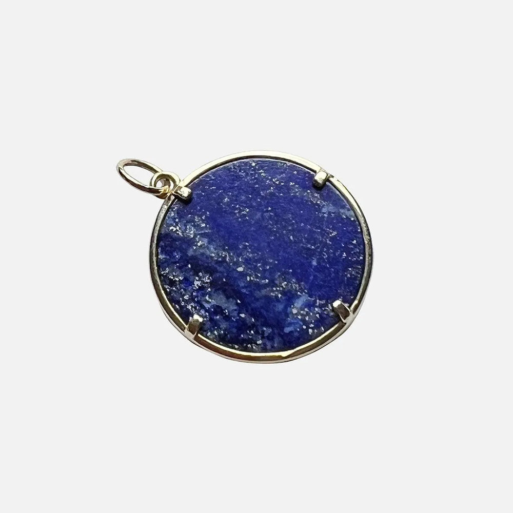 Moon to My Stars Lapis Celestial Charm by Lionheart - At Present Jewelry