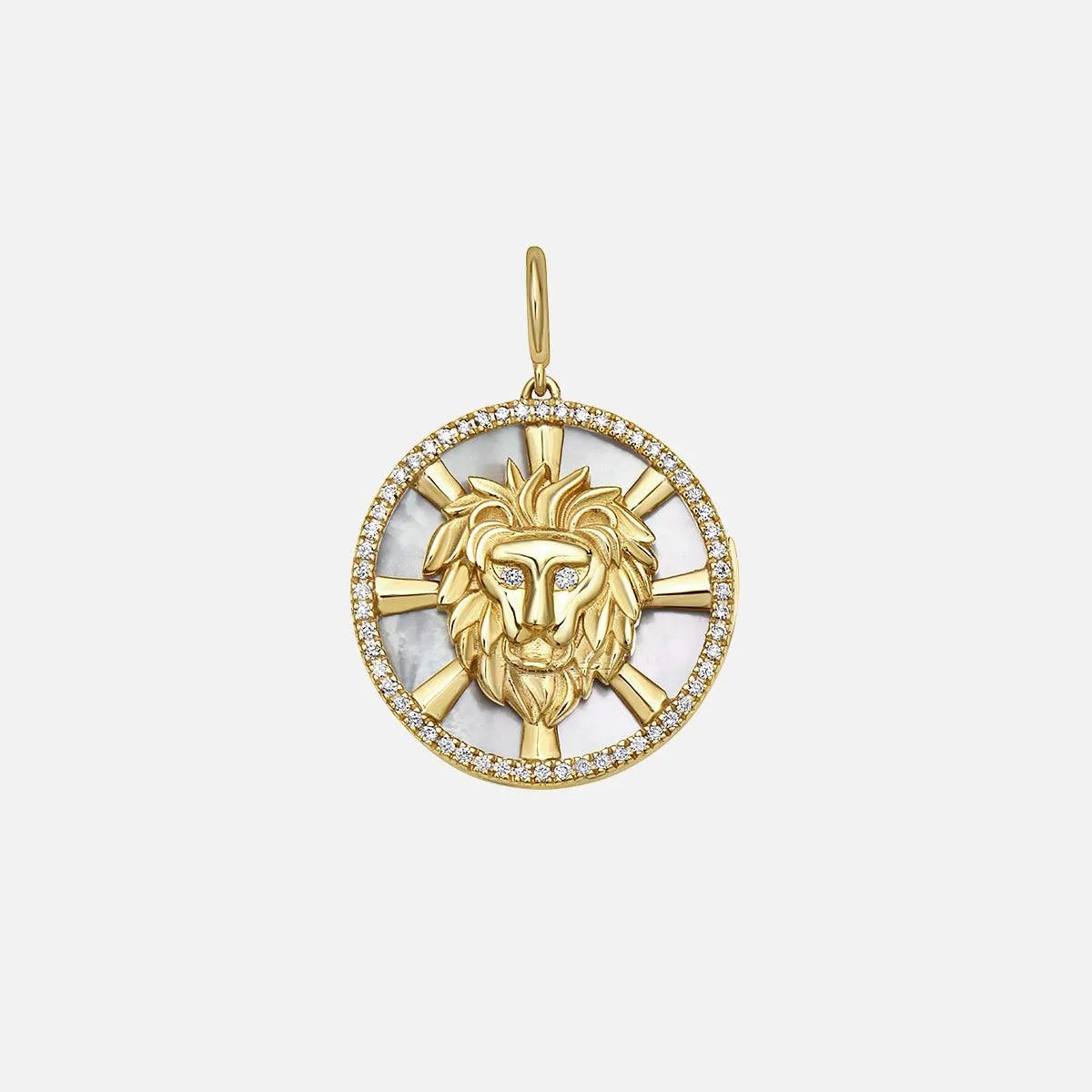 Seasons Lion Interchangeable Gemstone Charm - At Present