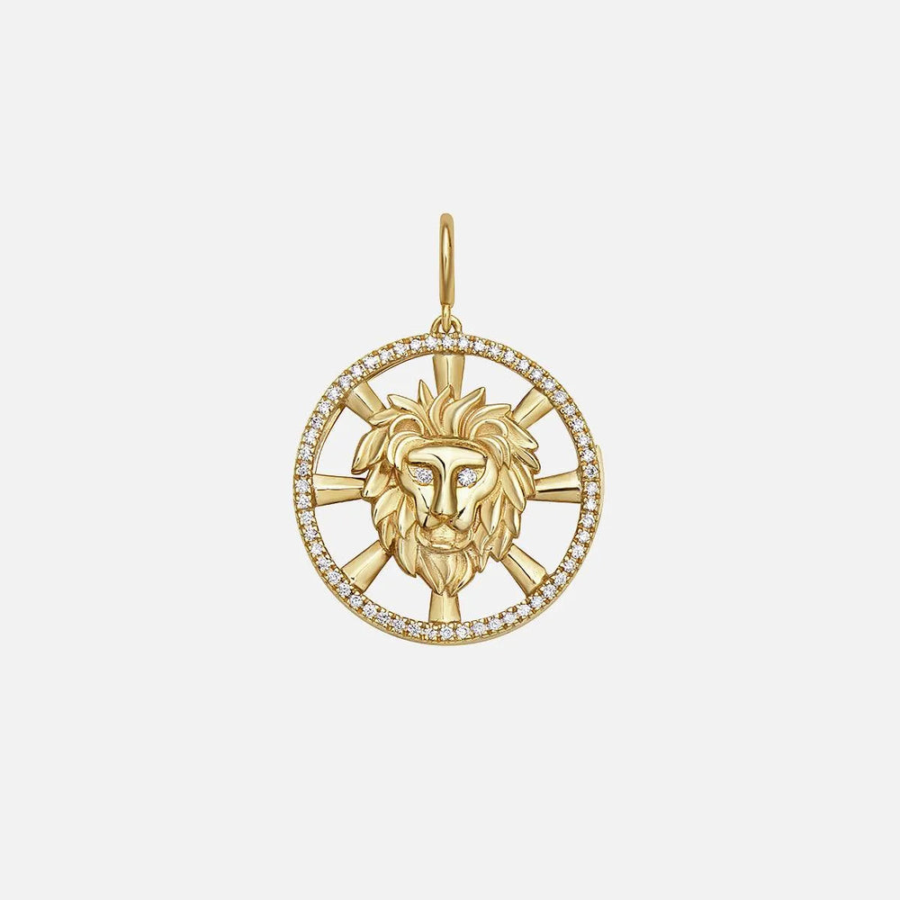 Seasons Lion Interchangeable Gemstone Charm by Lionheart - At Present Jewelry