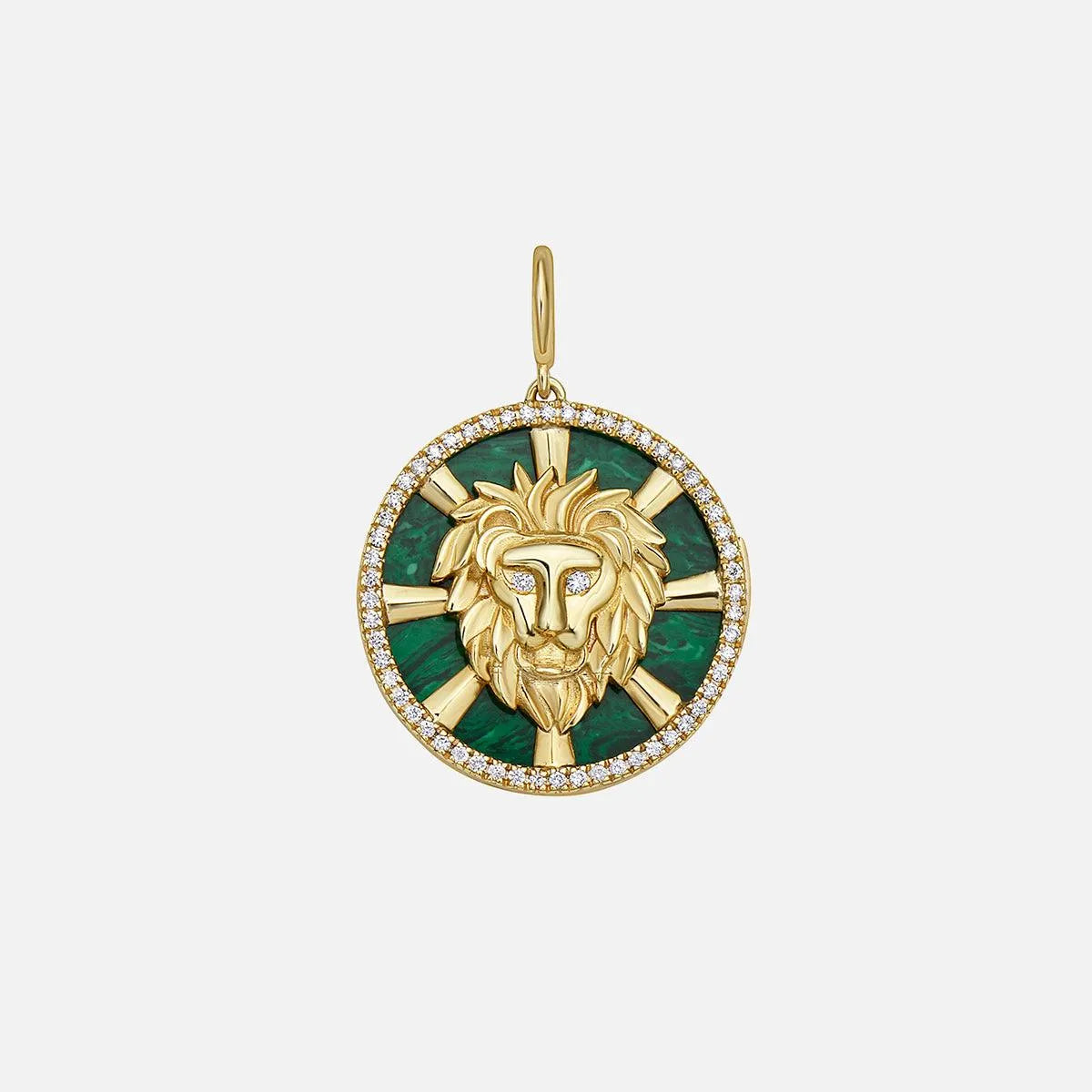 Seasons Lion Interchangeable Gemstone Charm - At Present