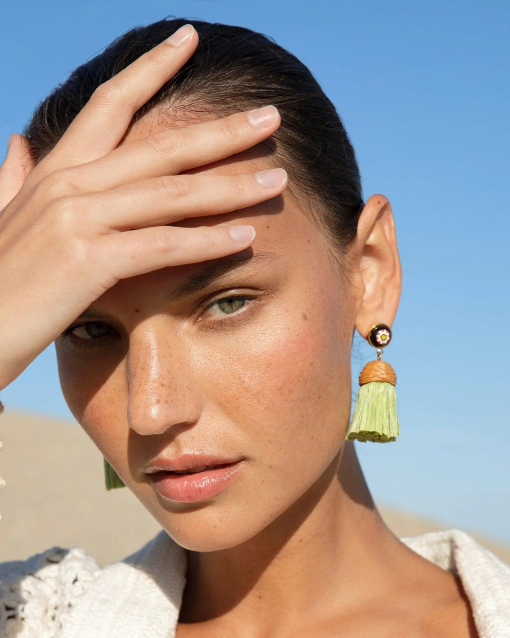 Raffia Earrings - At Present