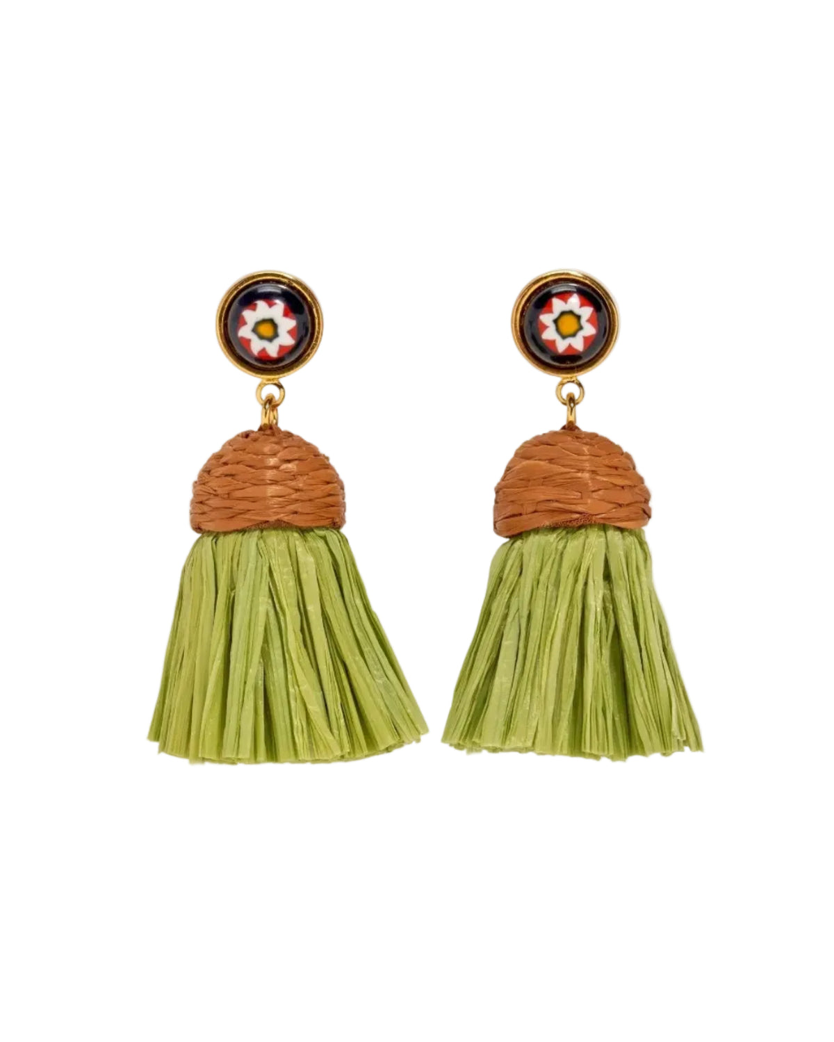Raffia Earrings - At Present