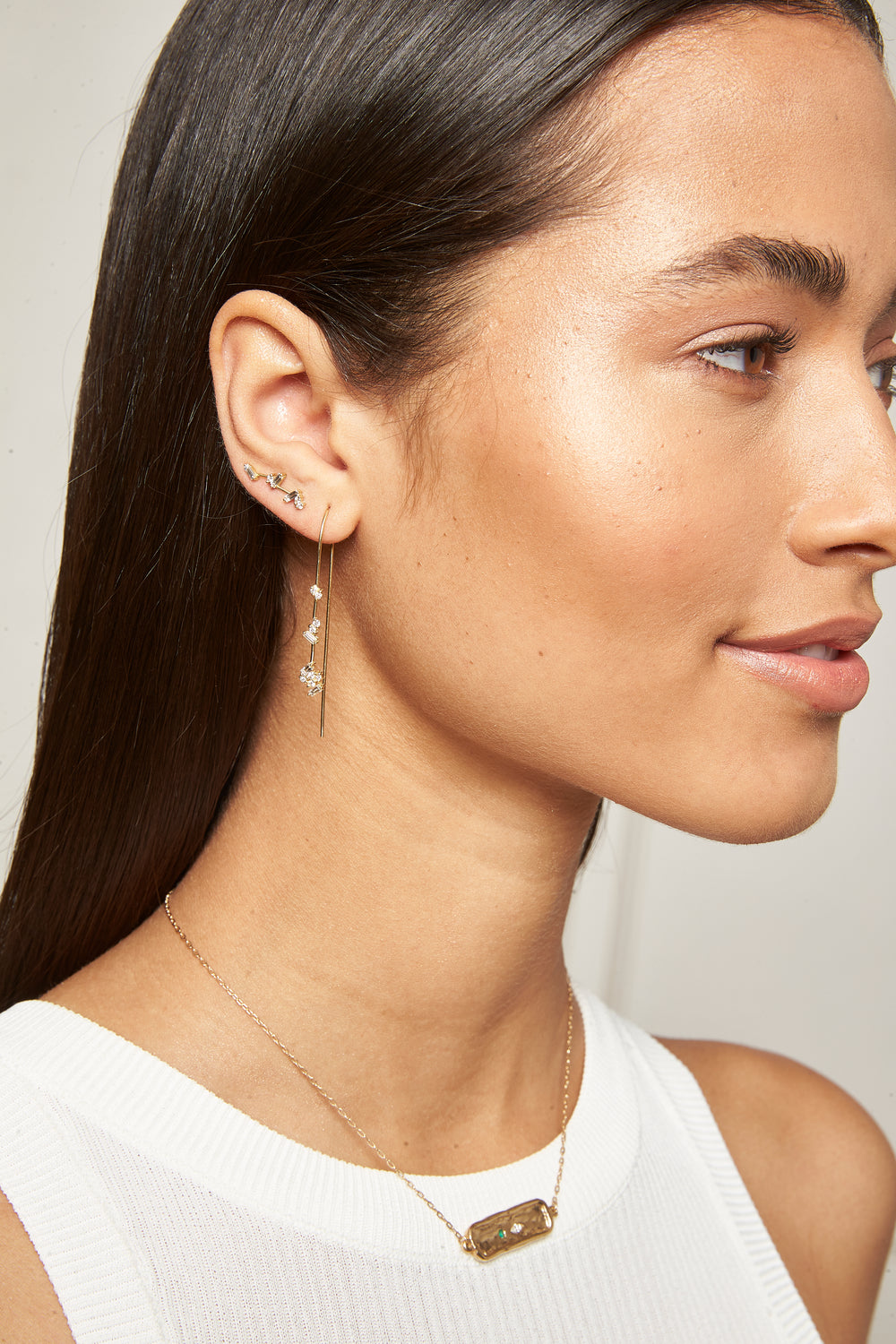 Luxe Diamond Threaders
