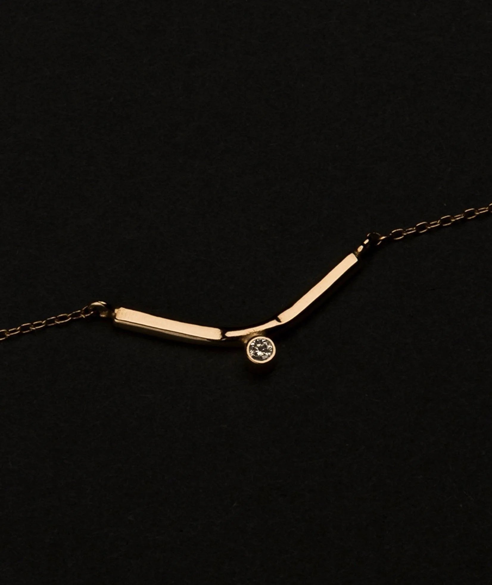 White Diamond Vestra Necklace - At Present