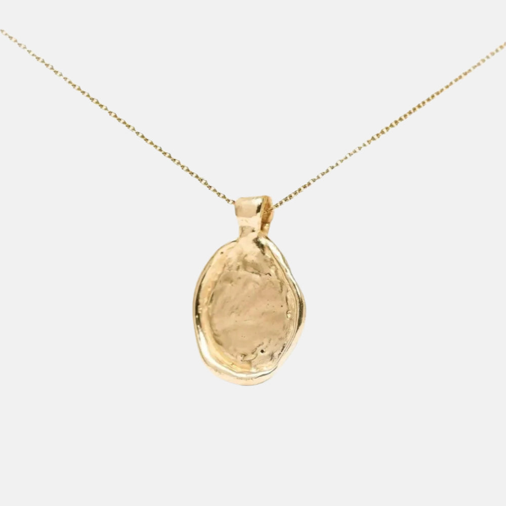 Fern Gold Necklace by Mandy Reid - At Present Jewelry