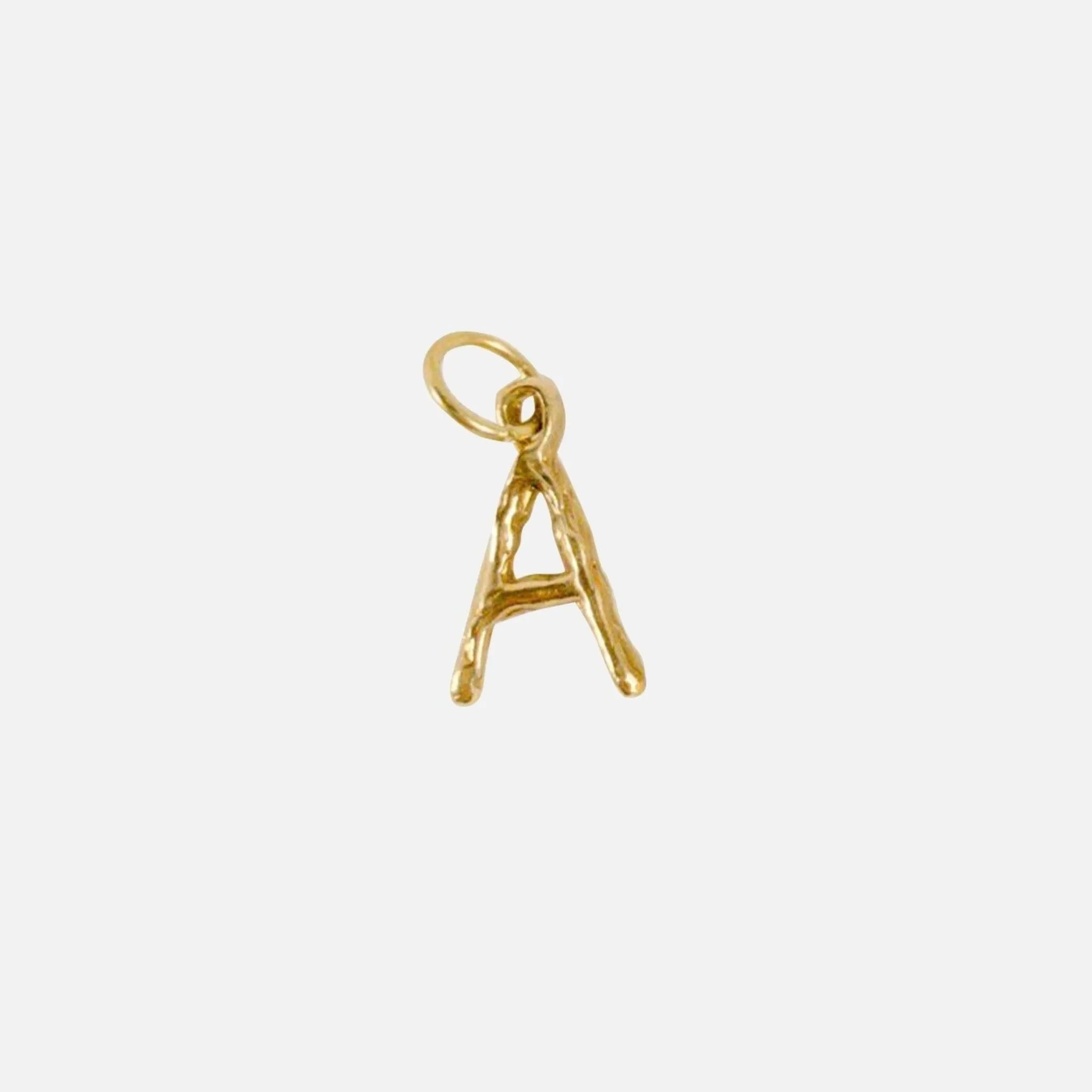 Letter Charm in Gold - At Present