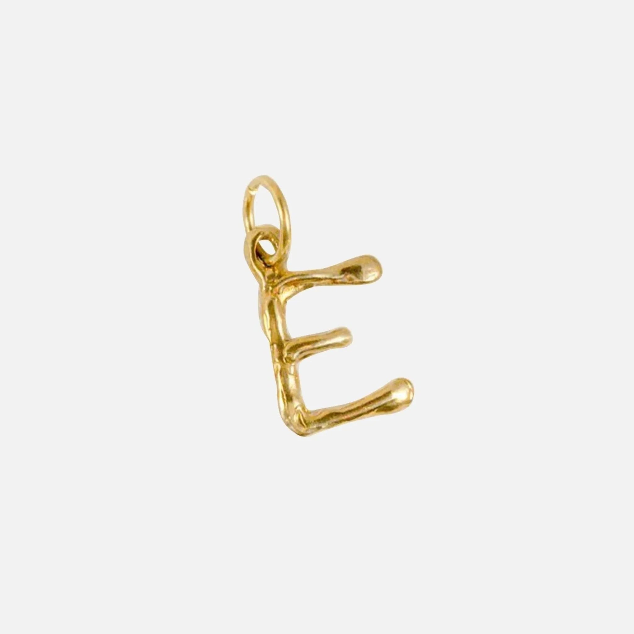 Letter Charm in Gold - At Present