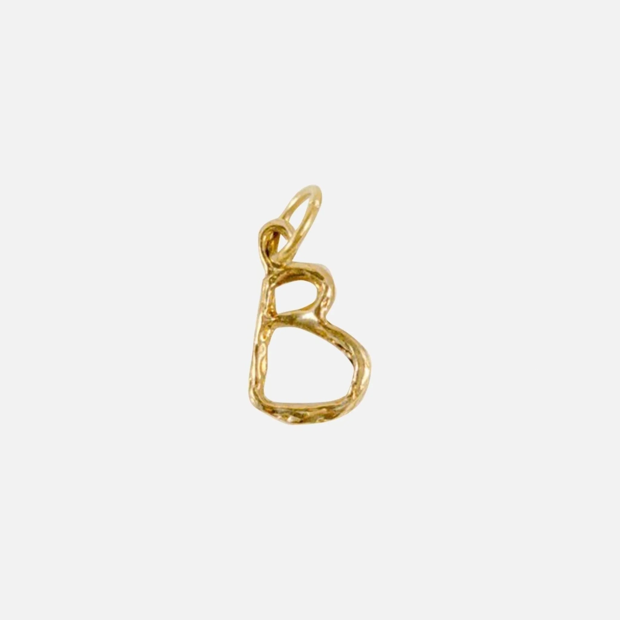 Letter Charm in Gold - At Present