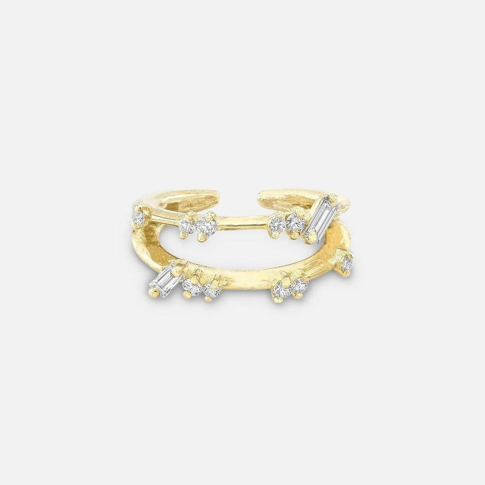 Double Ear Cuff by Meredith Young - At Present Jewelry