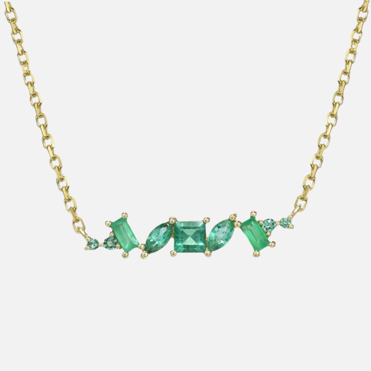 Emerald Chaos Necklace - At Present